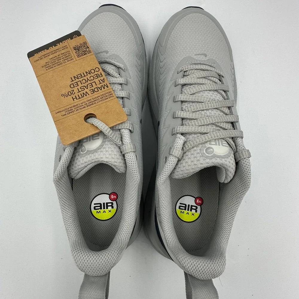 Nike Air Max Nuaxis Grey Navy Running Sneakers NIB Men 8‎ Wmn 9.5 FD4329-003